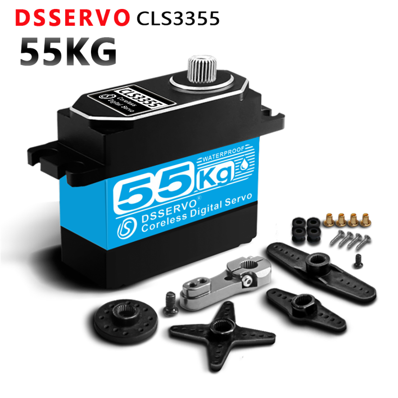 DSSERVO CLS3355 51kg.cm 0.11sec/60 Digital Coreless RC Servos for RC Cars and Robotics