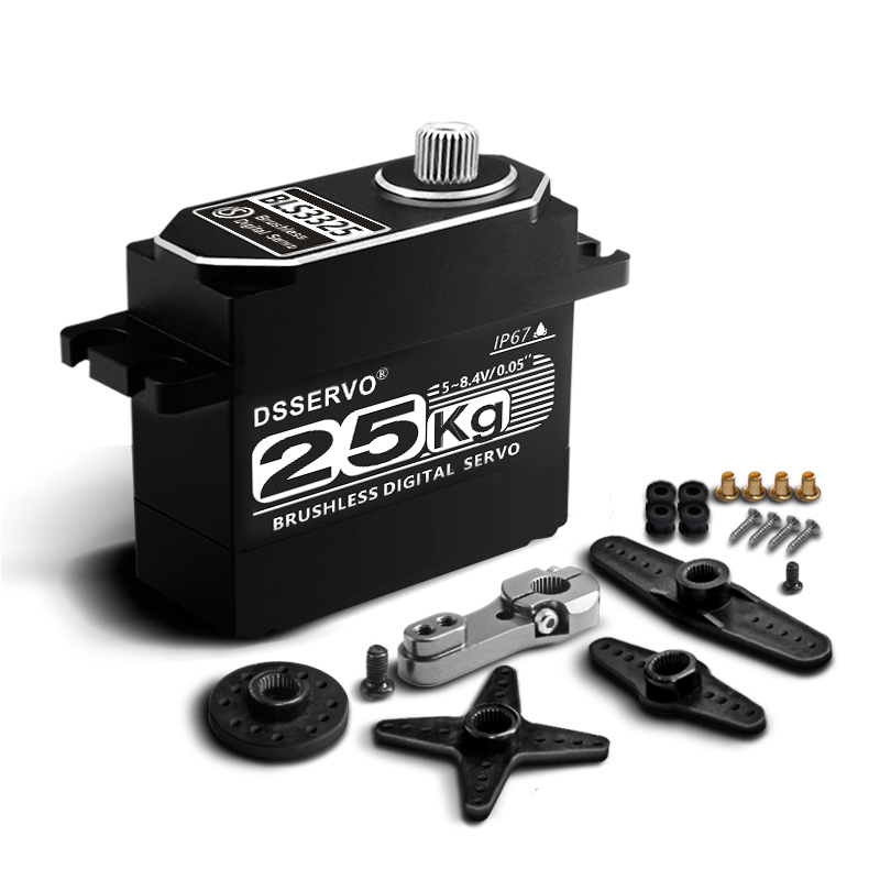 DSSERVO BLS3325 39kg.cm 0.05sec/60 Digital Brushless RC Servos for RC Cars and Robotics