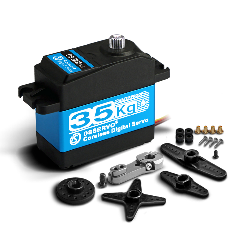 DSSERVO DS3235 35kg.cm 0.11sec/60 Digital Coreless RC Servos for RC Cars and Robotics