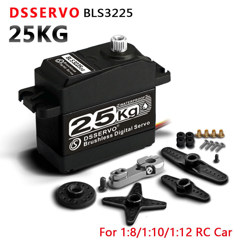 DSSERVO BLS3225 39kg.cm 0.05sec/60 Digital Brushless RC Servos for RC Cars