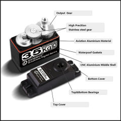 DSSERVO BLS3235 45kg.cm 0.08sec/60 Digital Brushless RC Servos for RC Cars