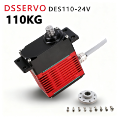 DSSERVO DES110 265kg/cm  0.16sec/60° 12V/24V High-Torque Digital Industrial Brushless Servo