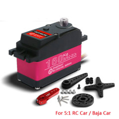 DSSERVO DS51160-24V HV 85kg 0.19sec/60° Metal Gear Digital Servo For 1/5 RC Car Baja Car