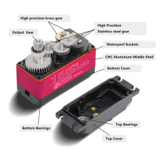 DSSERVO DS51160-24V HV 85kg 0.19sec/60° Metal Gear Digital Servo For 1/5 RC Car Baja Car