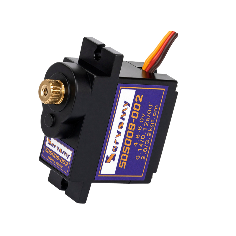 ServoMy SDS009-002 3.2Kgf.cm 0.12sec/60° Micro Servo for  RC Aircraft, RC Cars and Robotics