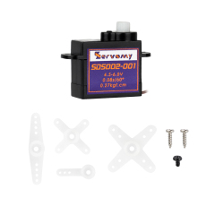 ServoMy SDS002-001 0.25Kgf.cm 0.09sec/60° Coreless Micro Servo for Small Size Electric RC Planes and Gliders