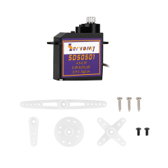 ServoMy SDS0501 2.6Kgf.cm 0.06sec/60° Coreless Micro Servo for  Small Size Electric RC Planes and Gliders