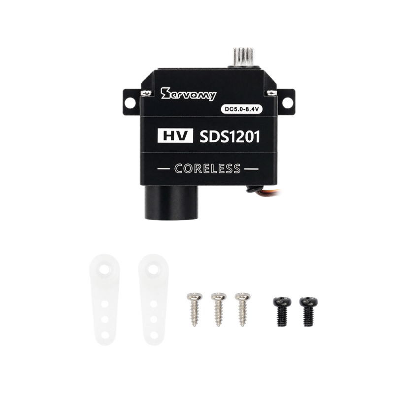 ServoMy SDS1201 3.0Kgf.cm 0.07sec/60° HV Coreless Micro Servo for High-performance RC Planes and Gliders