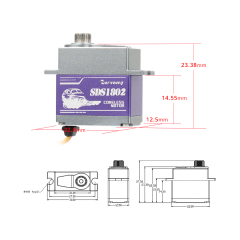 ServoMy SDS1802 8.5Kgf.cm 0.08sec/60° Coreless Micro Servo for RC Crawlers