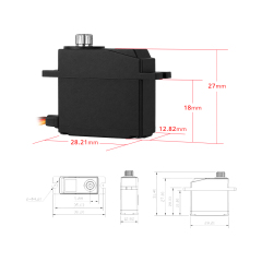 ServoMy SDS017-002 10.5Kgf.cm 0.09sec/60° Micro Servo for  RC Aircraft, RC Cars and Robotics