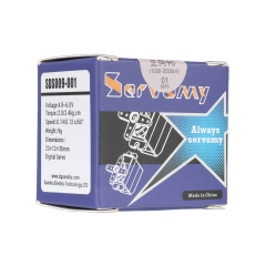 ServoMy SDS009-001 2.4Kgf.cm 0.12sec/60° Micro Servo for  RC Aircraft, RC Cars and Robotics