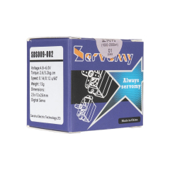 ServoMy SDS009-002 3.2Kgf.cm 0.12sec/60° Micro Servo for  RC Aircraft, RC Cars and Robotics