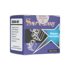 ServoMy SDS004-001 1.1Kgf.cm 0.07sec/60° Coreless Micro Servo for Small Size Electric RC Planes and Gliders