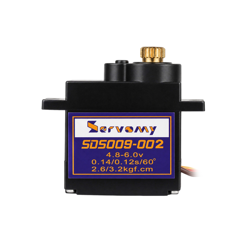 ServoMy SDS009-002 3.2Kgf.cm 0.12sec/60° Micro Servo for  RC Aircraft, RC Cars and Robotics