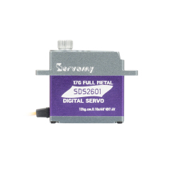 ServoMy SDS2601 14.0Kgf.cm 0.09sec/60° Coreless Mini Servo for RC Aircraft, RC Cars and Robotics
