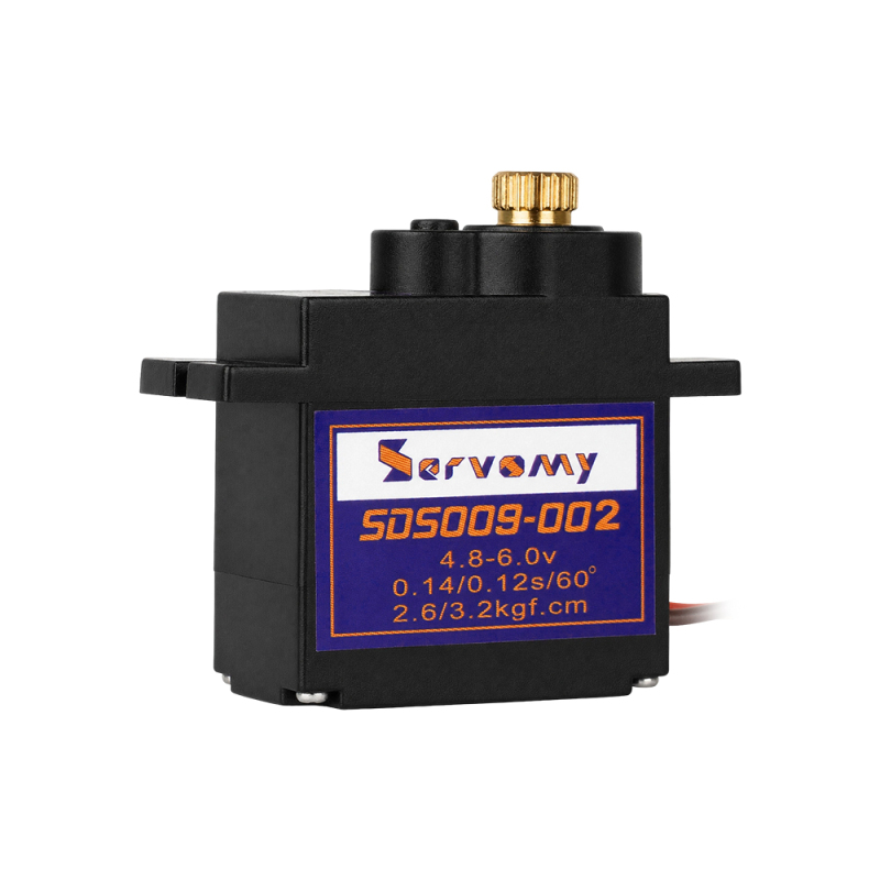 ServoMy SDS009-002 3.2Kgf.cm 0.12sec/60° Micro Servo for  RC Aircraft, RC Cars and Robotics