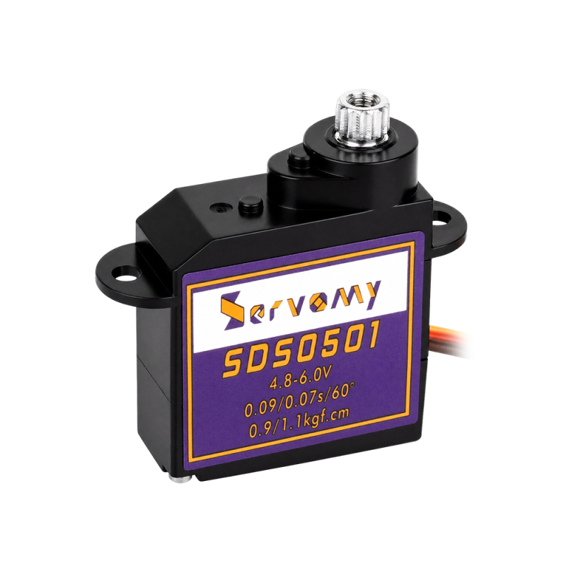 ServoMy SDS0501 2.6Kgf.cm 0.06sec/60° Coreless Micro Servo for  Small Size Electric RC Planes and Gliders