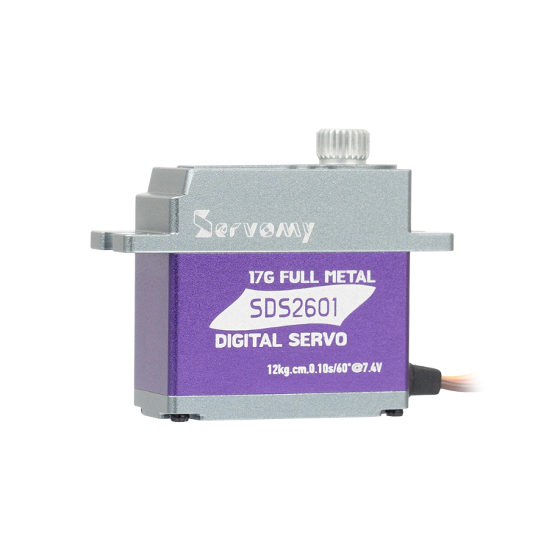 ServoMy SDS2601 14.0Kgf.cm 0.09sec/60° Coreless Mini Servo for RC Aircraft, RC Cars and Robotics