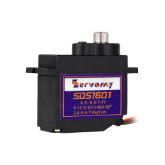 ServoMy SDS1601 7.5Kgf.cm 0.07sec/60° Coreless Micro Servo for  RC Aircraft, RC Cars and Robotics