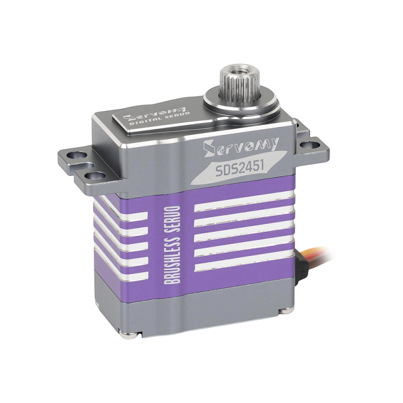 ServoMy SDS2451 9.5Kgf.cm 0.06sec/60° HV Brushless Micro Servo for RC Aircraft, RC Helicopters, RC Cars and Robotics