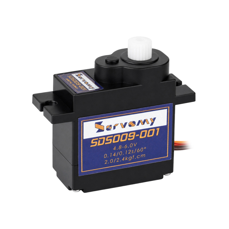 ServoMy SDS009-001 2.4Kgf.cm 0.12sec/60° Micro Servo for  RC Aircraft, RC Cars and Robotics