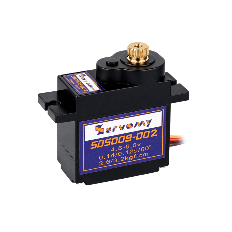 ServoMy SDS009-002 3.2Kgf.cm 0.12sec/60° Micro Servo for  RC Aircraft, RC Cars and Robotics