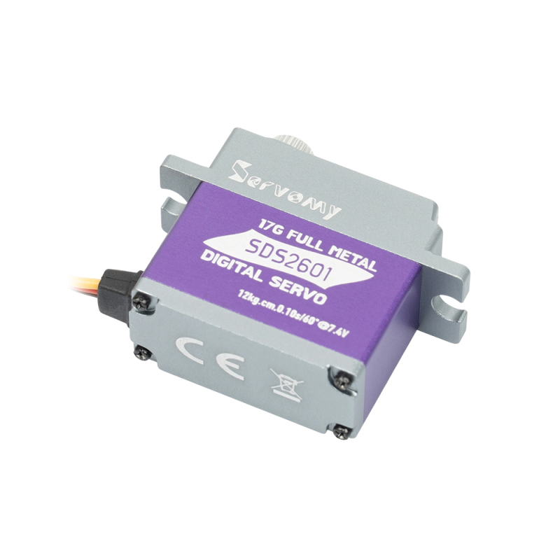 ServoMy SDS2601 14.0Kgf.cm 0.09sec/60° Coreless Mini Servo for RC Aircraft, RC Cars and Robotics