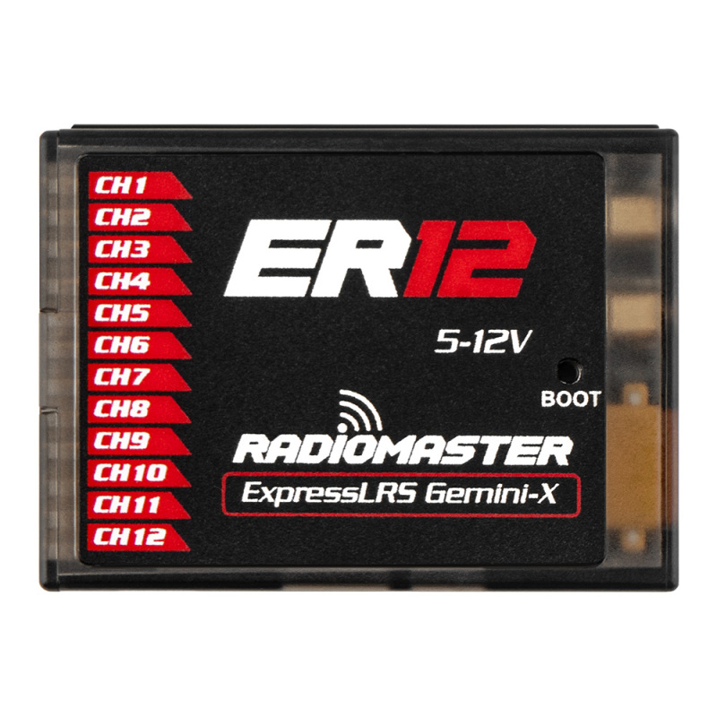RadioMaster ER12 PWM Dual-Band GEMINI and GEMINI-X Receiver