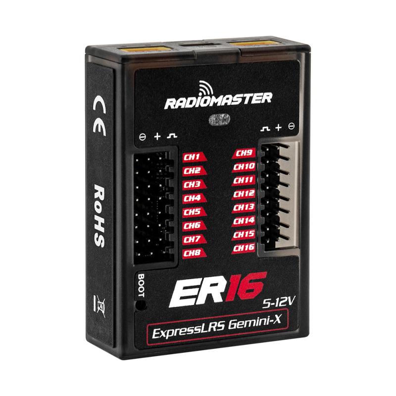 RadioMaster ER16 PWM Dual-Band GEMINI and GEMINI-X Receiver