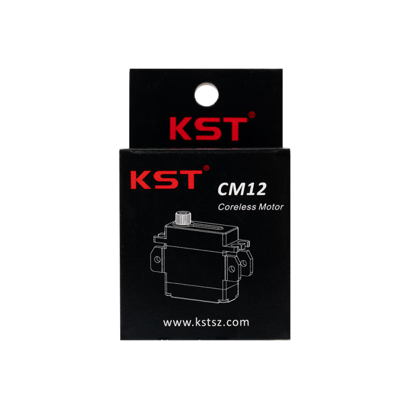 KST CM12 Coreless Digital Metal Gear Mini Servo 7.5Kgf.cm 0.08sec/60° for RC Aircraft