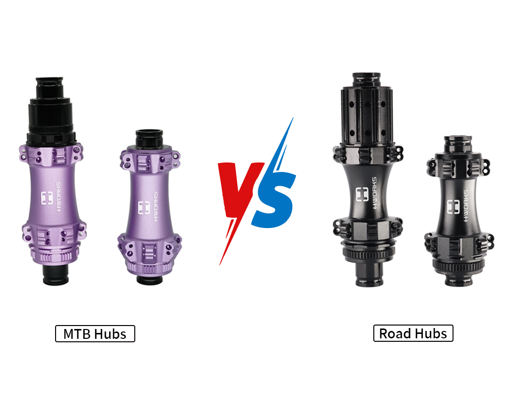Mountain Bike Hubs vs Road Bike Hubs