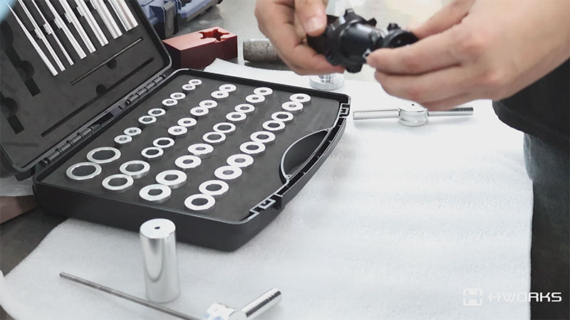 Entfernung der Freilaufnabe