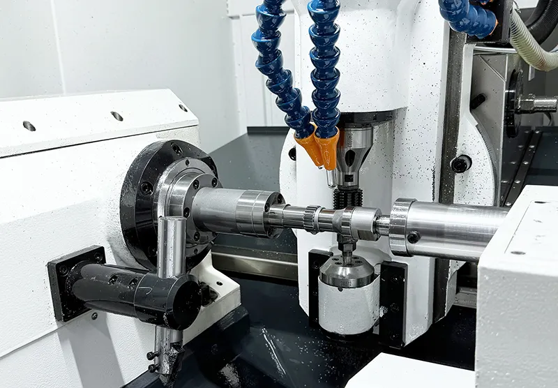 CNC machining at H-Works facility