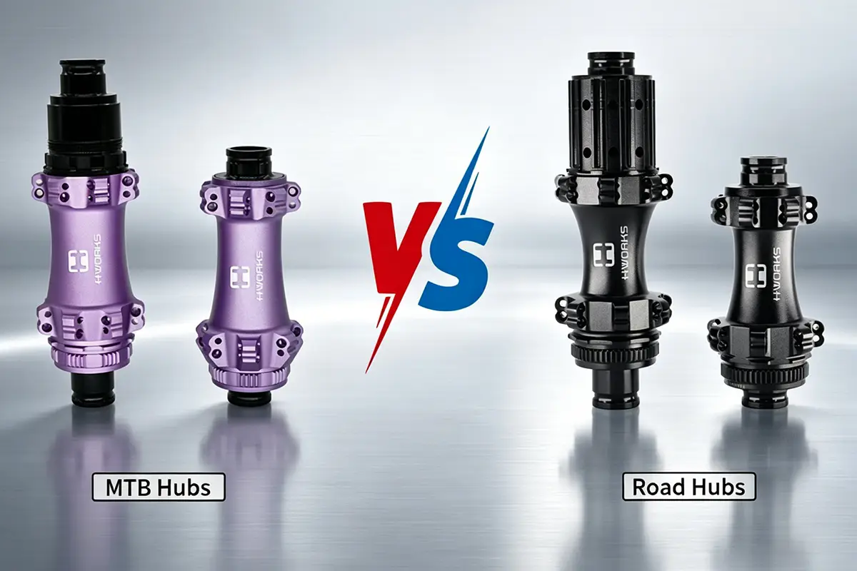 Mountain Bike Hubs vs Road Bike Hubs