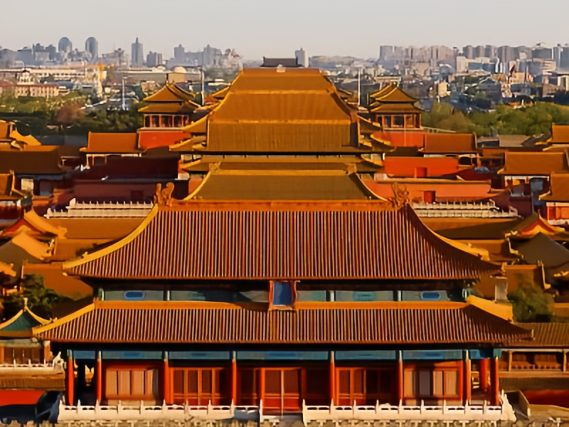 Classic route Beijing in-depth 5 days 4 nights travel route, Great Wall / Tiananmen Square / Temple of Heaven / Forbidden City