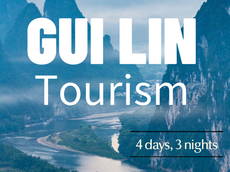 Guilin 4 days 3 nights comfortable travel Yangshuo / Li River / Guilin
