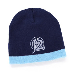 YH097 AcrylicTwo-Tone Beanie