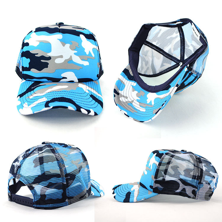 YH296 Camouflage Trucker Cap