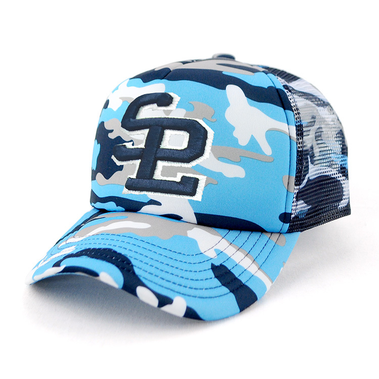YH296 Camouflage Trucker Cap