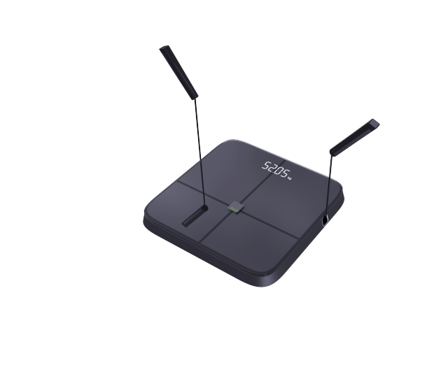 Intelligent electronic body fat scale