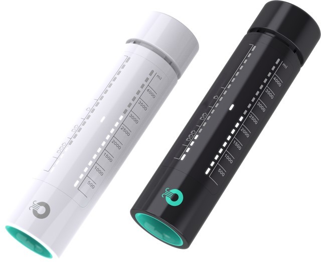 Portable home travel breathing trainer