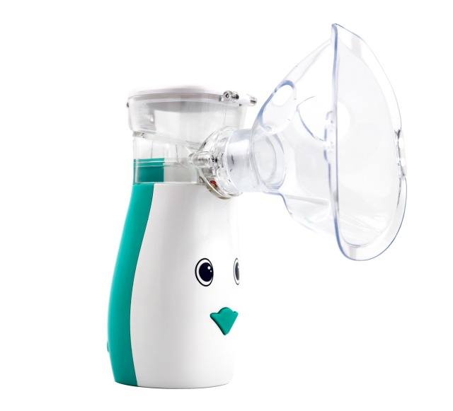 Silent Ultrasonic Adjustable Atomization Speed Portable Mesh Nebulizer for Children Adult