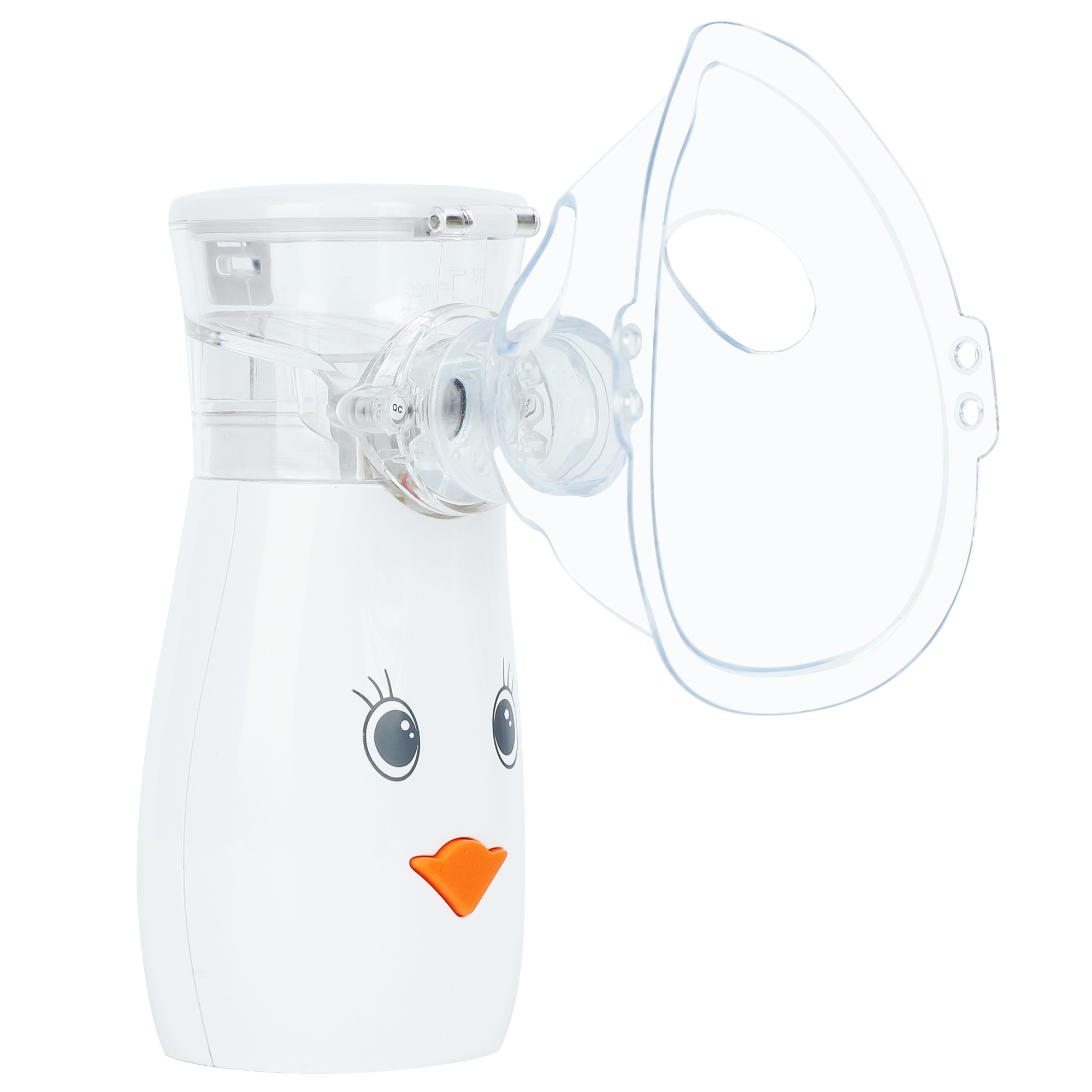 Silent Ultrasonic Adjustable Atomization Speed Portable Mesh Nebulizer for Children Adult
