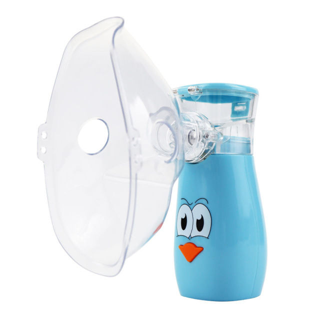 Silent Ultrasonic Adjustable Atomization Speed Portable Mesh Nebulizer for Children Adult