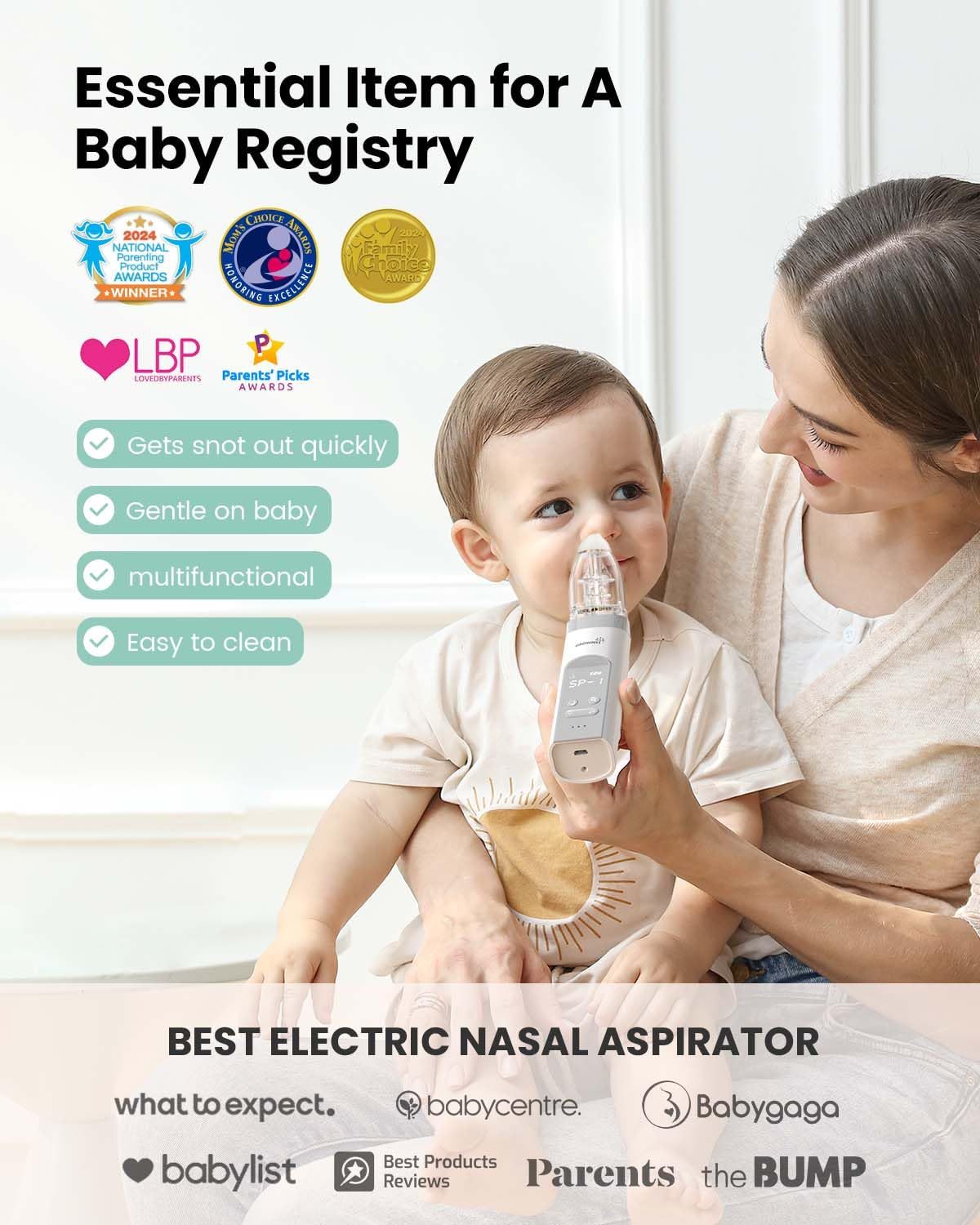 GROWNSY Nasal Aspirator for Baby, Electric Baby Nose Sucker with Larger Suction Chamber and More Powerful Suction, Automatic Nose Cleaner with Music and Light Soothing Function,GROWNSY Nasal Aspirator for Baby, Electric Baby Nose Sucker with Larger Suction Chamber and More Powerful Suction, Automatic Nose Cleaner with Music and Light Soothing Function,MY SHOP