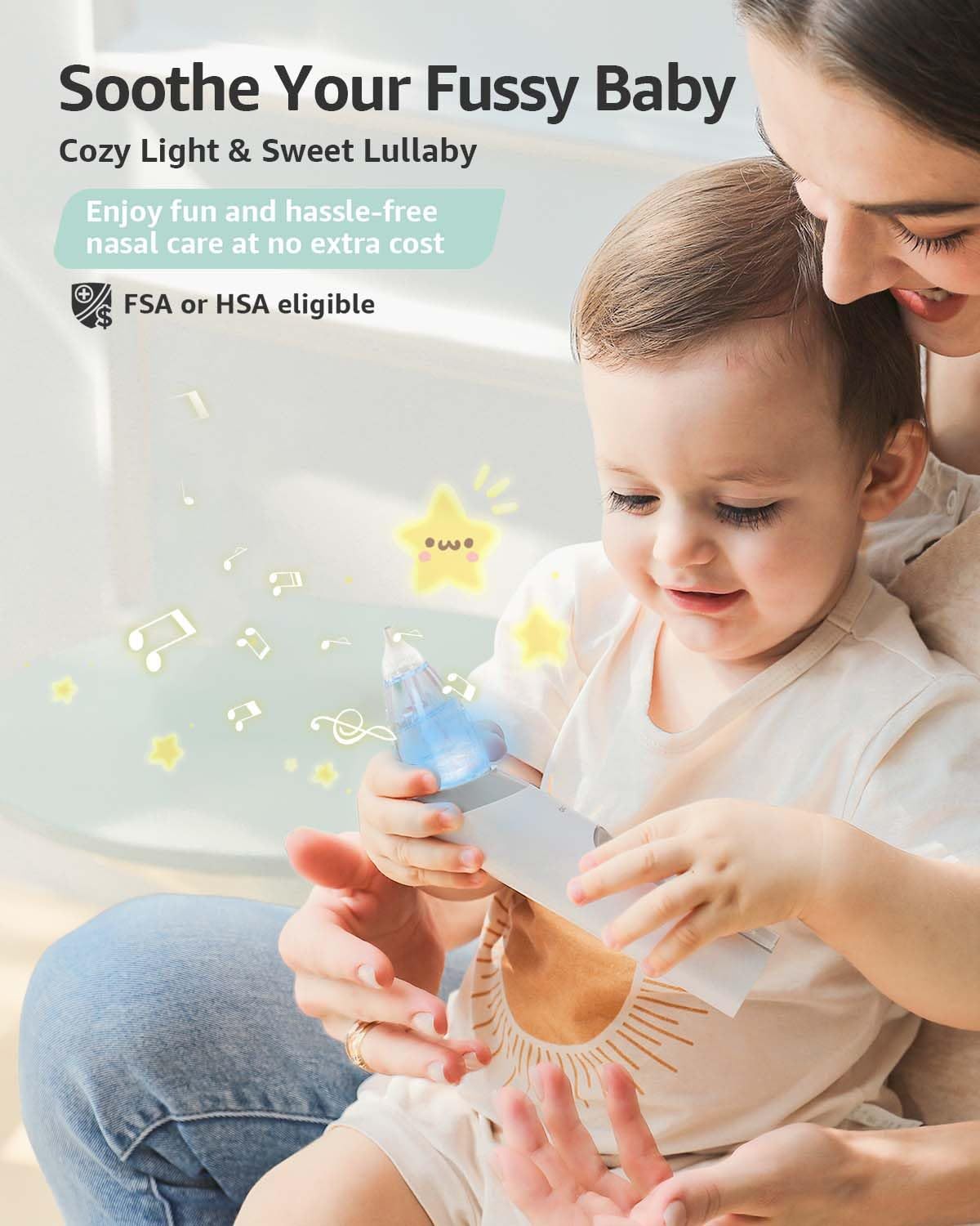 GROWNSY Nasal Aspirator for Baby, Electric Baby Nose Sucker with Larger Suction Chamber and More Powerful Suction, Automatic Nose Cleaner with Music and Light Soothing Function,GROWNSY Nasal Aspirator for Baby, Electric Baby Nose Sucker with Larger Suction Chamber and More Powerful Suction, Automatic Nose Cleaner with Music and Light Soothing Function,MY SHOP