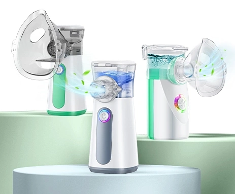 Best selling Portable Mesh nebulizer for adult and kids,AA dry battery portable medical nebulizer,Mericonn Medical