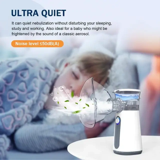 Best selling Portable Mesh nebulizer for adult and kids,AA dry battery portable medical nebulizer,Mericonn Medical