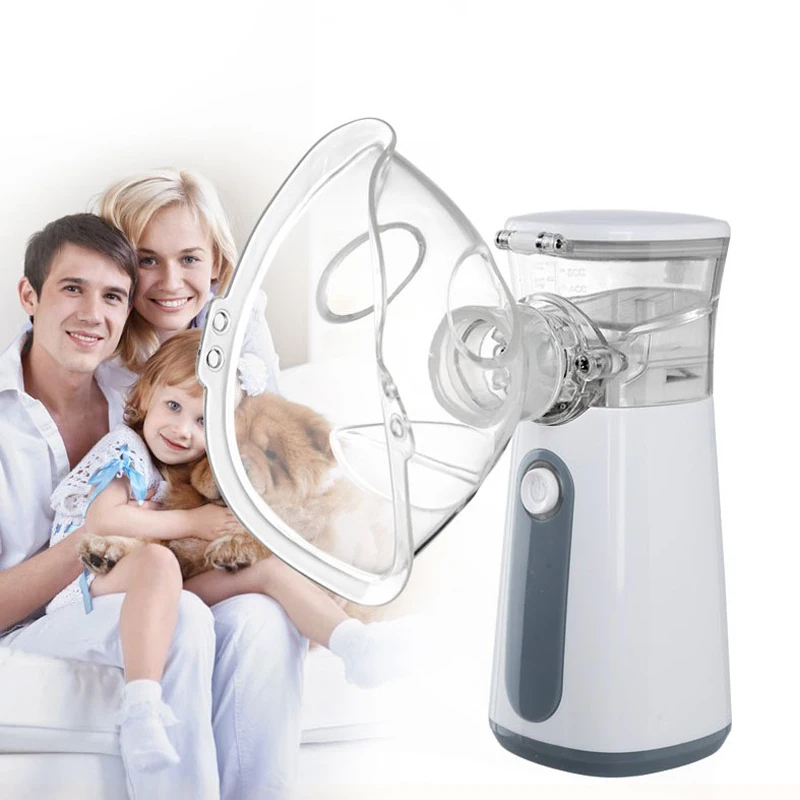 Portable Ultrasonic Mesh Nebulizer,Dr trust Best Rechargeable Portable Mesh Nebulizer for Adults Kids,Mericonn Medical