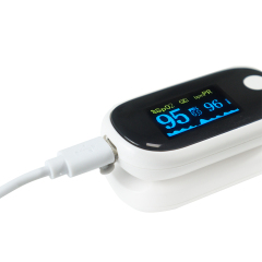 可充电指尖脉搏血氧仪,Rechargeable Oximeter Fingertip For Adults with build-in Lithium Battery,Mericonn 医疗